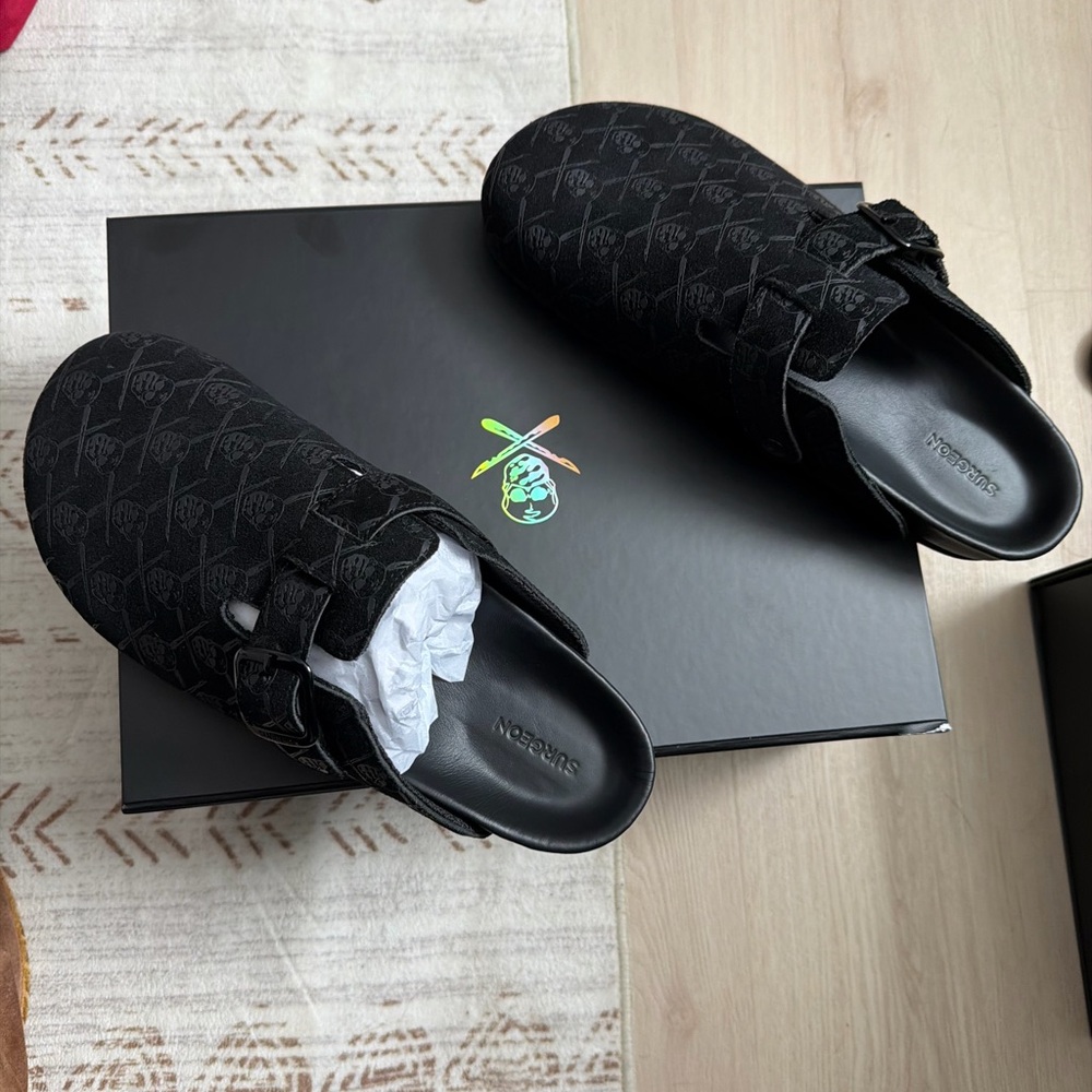 NEW SRGN Monogram Mule - Black